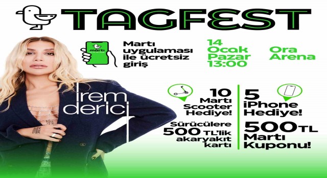 Martıdan 100 bin TAG sürücüsü kutlaması
