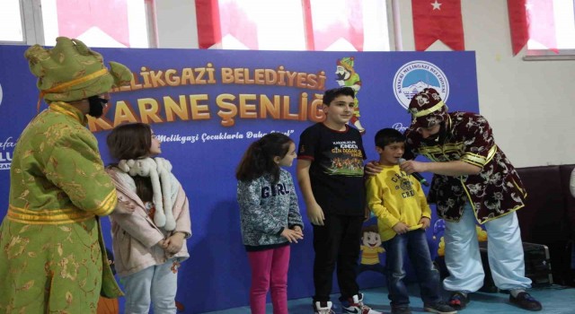 Melikgazinin çocuklara özel karne şenliği Danışment ile devam etti