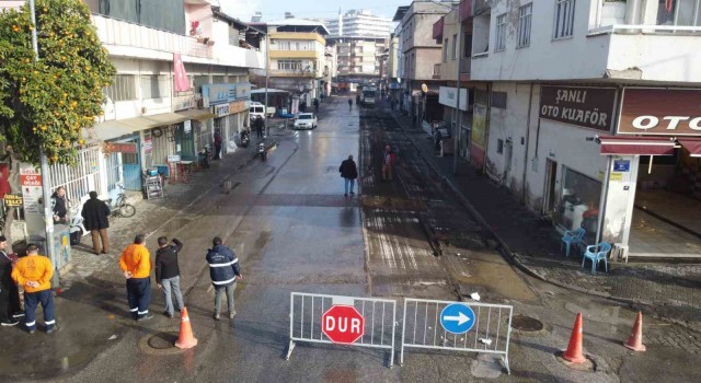 Nazillide altyapısı yetersiz olan cadde yenileniyor