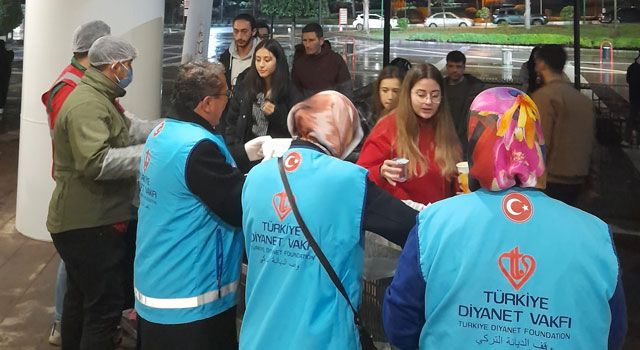 OKÜ'de Öğrencilere Çorba İkram Edildi