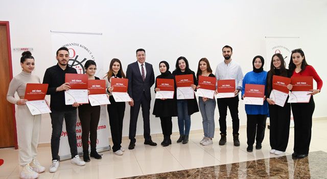 OKÜ’de Sertifika Programı Tamamlandı