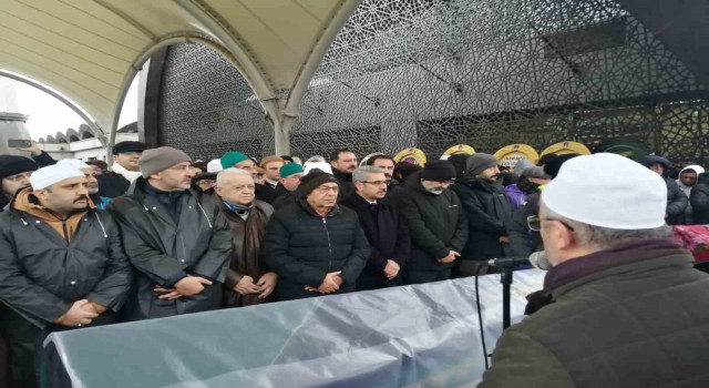 Ömer Tuğrul İnançerin eşi Erişal İnançer son yolculuğuna uğurlandı