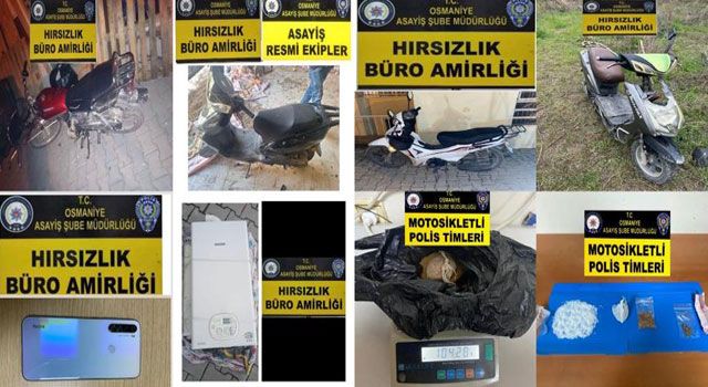 Osmaniye Polisinden Suçlulara Göz Açtırmayan Operasyon