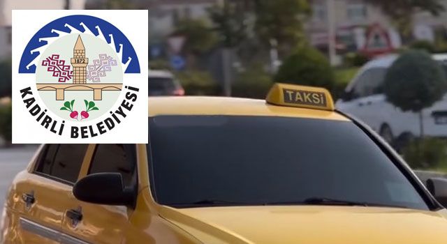 Osmaniye'de 5 adet ticari taksi plakası ihalesi yapılacak