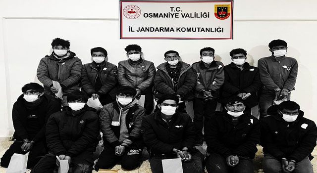 Osmaniye'de Göçmen Kaçakçılığı Operasyonu