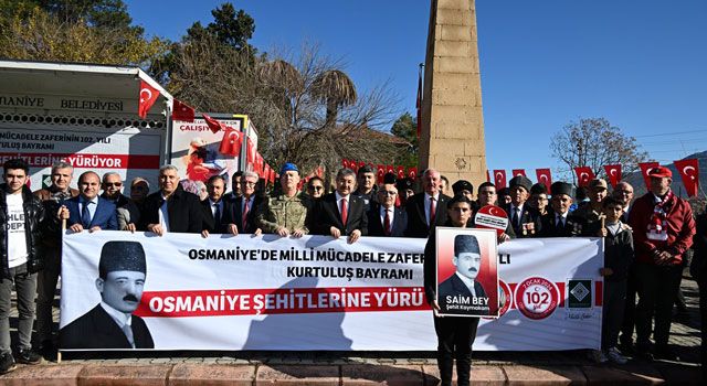 Osmaniye'de "Osmaniye Şehitlerine Yürüyor" Programı Düzenlendi