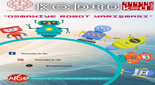 Osmaniye'de Robot Yarışması Başlıyor