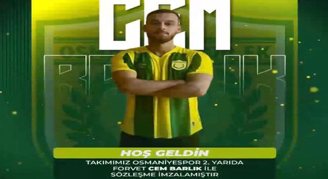 Osmaniyespor FK’dan Devre Arasında İlk Transfer