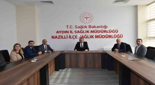 Sağlık Müdürü Şenkul, Nazillide incelemelerde bulundu