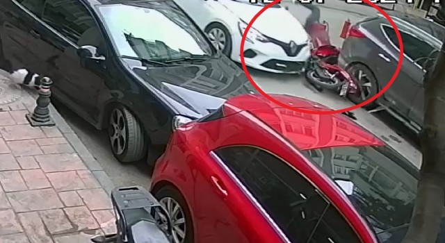 Samsunda kaza kamerada