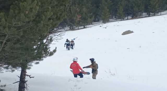 Sarıkamışta kaybolan İranlı kayakçıları JAK buldu