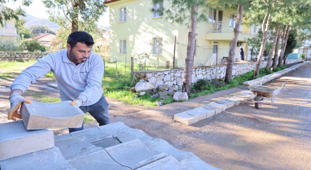 Selimiyede spor alanı çalışması hız kesmiyor