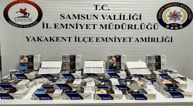 Sigara kaçakçısı polisten kaçamadı