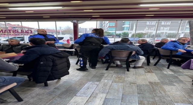 Toplum destekli polis ekipleri vatandaşı bilgilendirdi