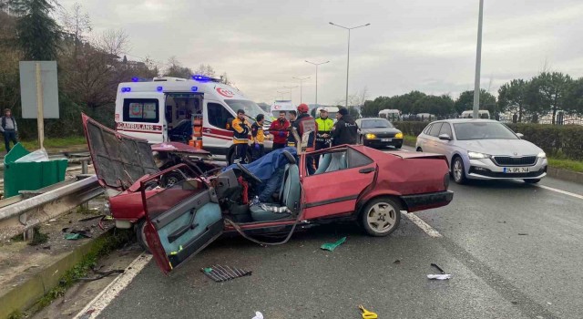 Trabzonda trafik kazası 2 ölü, 2 yaralı