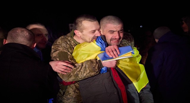 Ukrayna ve Rusya arasında Temmuz 2023den bu yana ilk esir takası