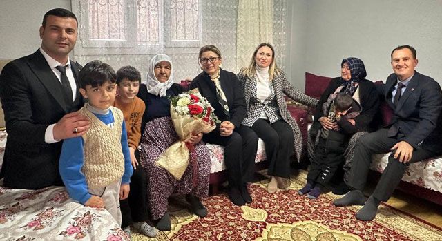 Vekil Kaya’dan Şehit Ailesine Ziyaret