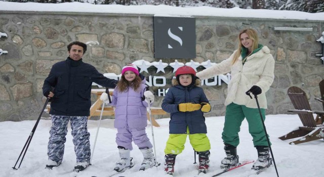 Wilma Elles Sarıkamışta kayak tatilinde