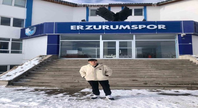 Zonguldaklı genç yetenek Erzurumspora transfer oldu