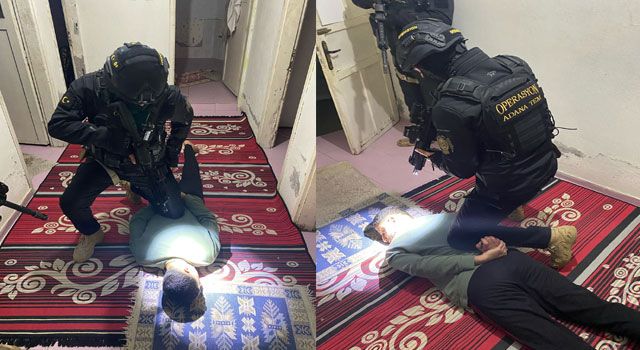 Adana'da Terörist Posteri Asan İki Kişi Yakalandı