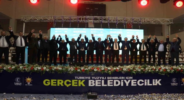 AK Parti Amasyada belediye başkan adaylarını tanıttı