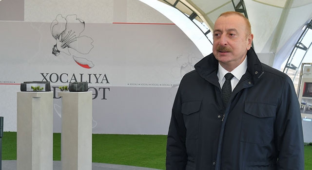 Aliyev: “Hocalı soykırımını inkar etmek haksızlık ve vicdansızlıktır”