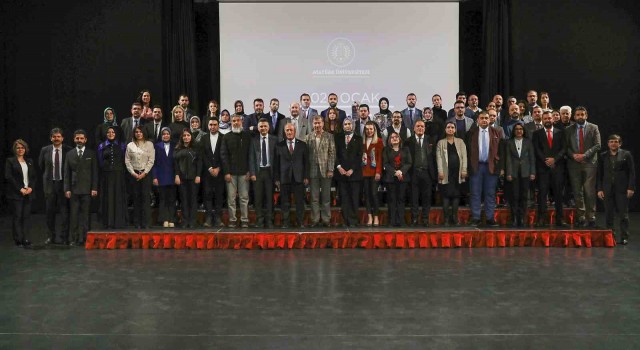 Atatürk Üniversitesinde Bilimsel Teşvik Töreni