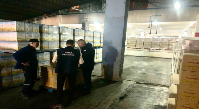 Ayçiçek üretimi ve satışı yapan işyerlerinden numune alındı