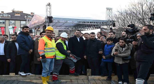 Bahçelievlere yapılacak cemevinin temeli törenle atıldı