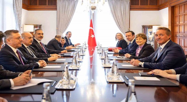 Bakan Fidan, ABDli Senatörleri kabul etti