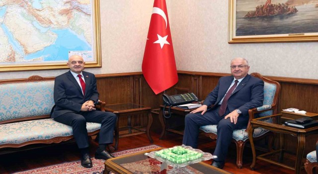Bakan Güler Polonyanın Ankara Büyükelçisi Langı kabul etti
