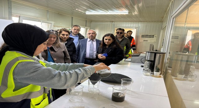 Bakanlık heyeti Türkiyenin en büyük çevre projesini yerinde inceledi