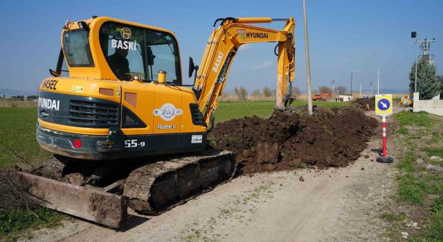 Balıkesir Büyükşehir Belediyesi, Pamukçuda tarımsal sulama kapasitesini artırıyor