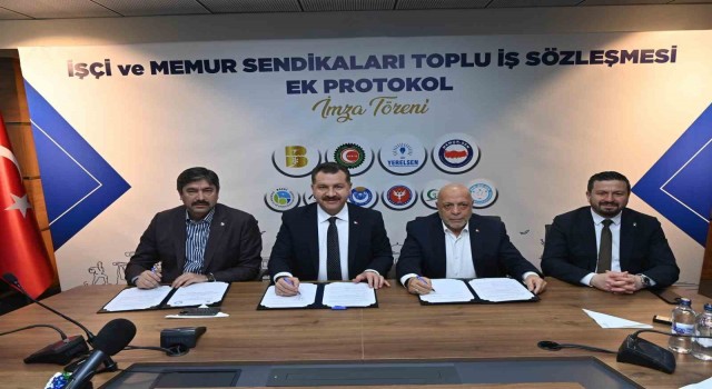 Balıkesir Büyükşehirden işçisine yüzde 75 zam