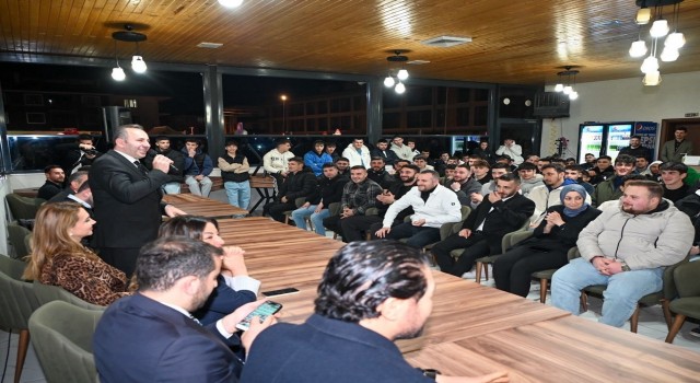 Başkan Tutuk gençlerle buluştu
