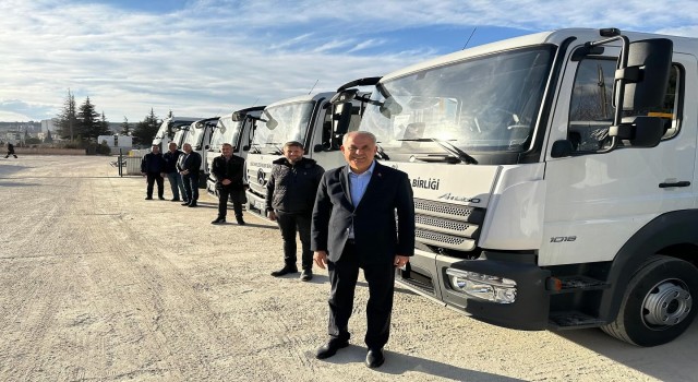 Bilecike yeni 7 adet çöp toplama aracını kazandırdı