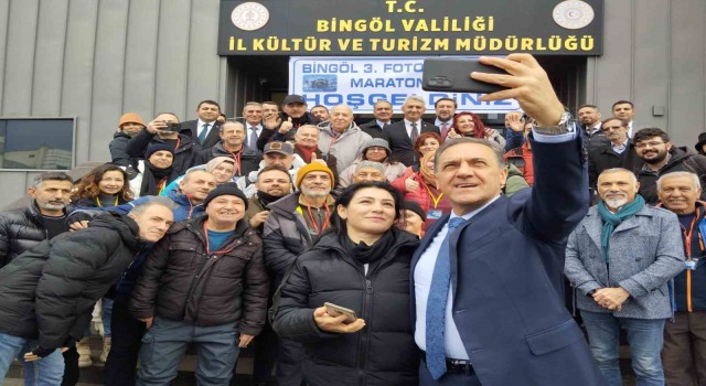 Bingölde 3 gün sürecek olan fotoğrafçılar maratonu başladı