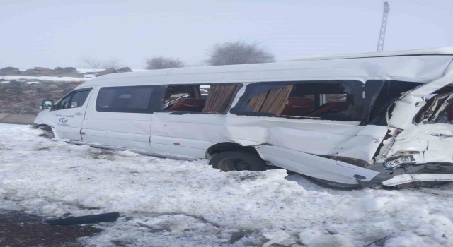 Bingölde trafik kazası: 7 yaralı