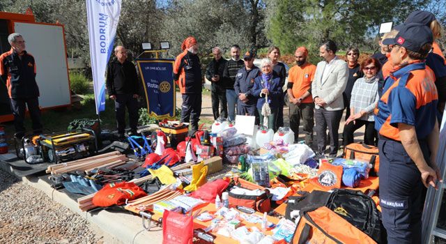 Bodrum'da Deprem Farkındalık Etkinliği
