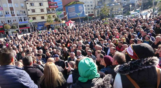 ÇAYKUR'un mevsimlik işçilerinden ‘kadro eylemi