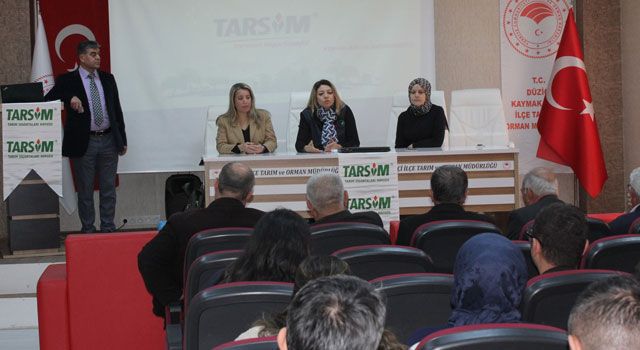 Çiftçilere Tarım Sigortalarının Önemi Anlatıldı