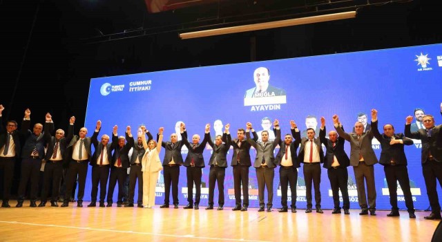 Cumhur İttifakının Muğla Büyükşehir ve ilçe belediye başkan adayları tanıtıldı