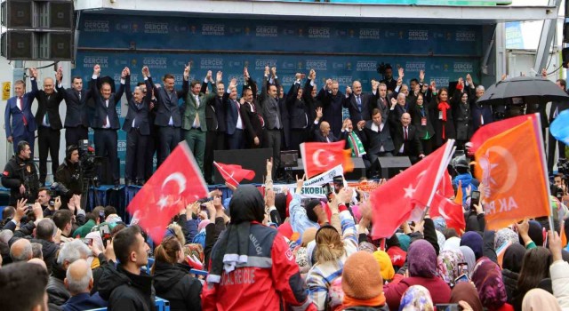 Cumhurbaşkanı Erdoğan, Giresunda partisinin adaylarını tanıttı