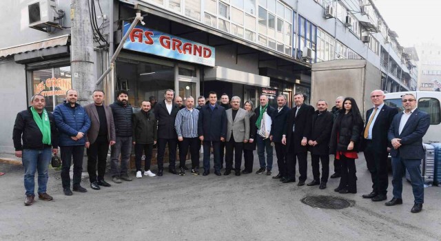 Dündardan ayakkabıcı esnafına destek sözü
