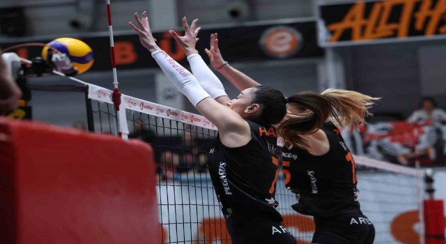 Eczacıbaşı Dynavit, Karayollarını 3-0 mağlup etti