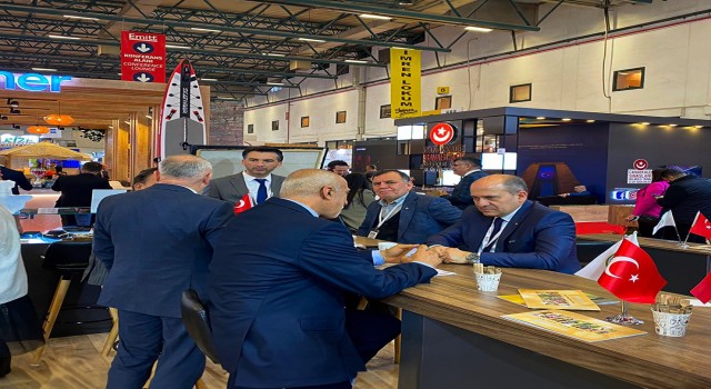 Edremit Ticaret Odası Standı EMITTte turizm profesyonellerinin büyük ilgisini çekiyor