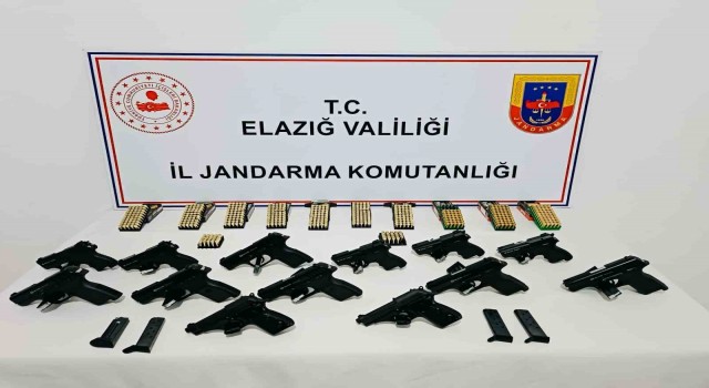 Elazığda ruhsatsız silah operasyonunda 1 şüpheli yakalandı