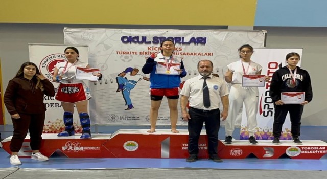 Eskişehirli genç sporcu Türkiye 3üncüsü oldu