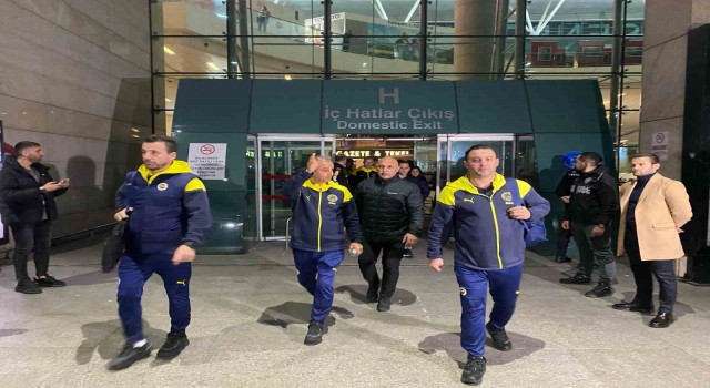 Fenerbahçe kafilesi Ankaraya geldi