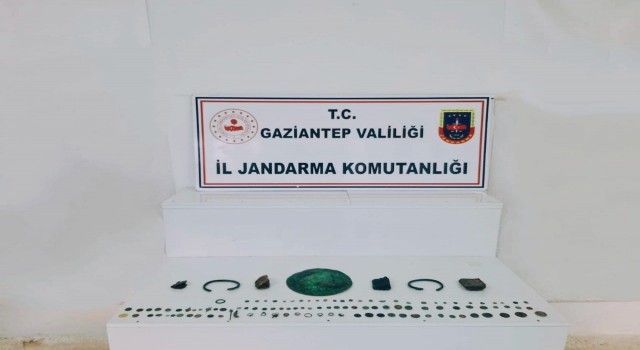 Gaziantepte tarihi eser operasyonu: 2 gözaltı